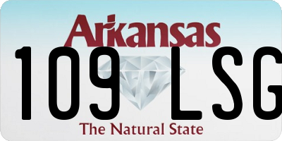 AR license plate 109LSG