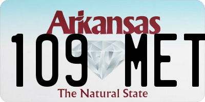 AR license plate 109MET