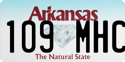 AR license plate 109MHC