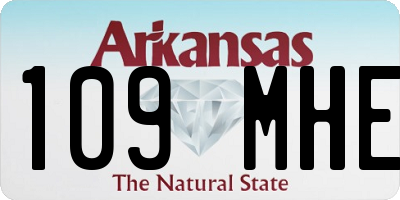 AR license plate 109MHE