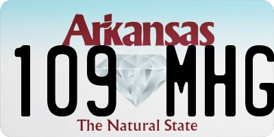 AR license plate 109MHG