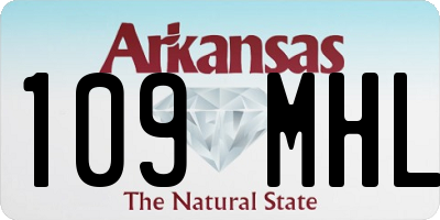 AR license plate 109MHL