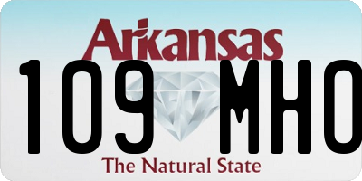 AR license plate 109MHO
