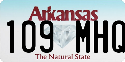 AR license plate 109MHQ