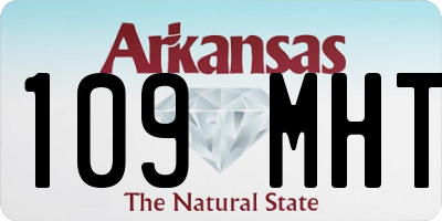 AR license plate 109MHT