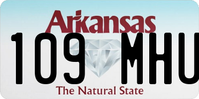 AR license plate 109MHU