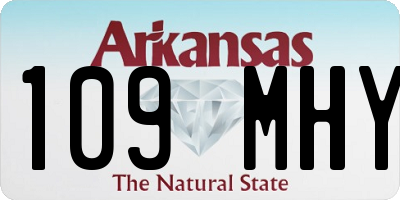 AR license plate 109MHY