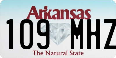 AR license plate 109MHZ