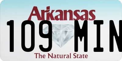 AR license plate 109MIN