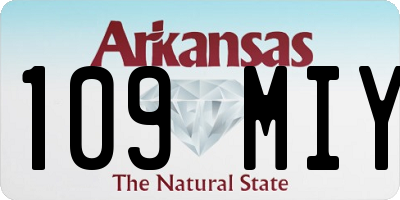 AR license plate 109MIY