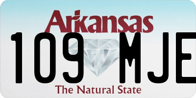 AR license plate 109MJE