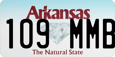 AR license plate 109MMB