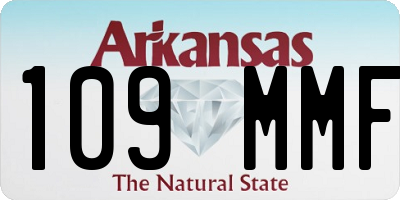 AR license plate 109MMF