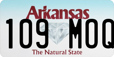 AR license plate 109MOQ
