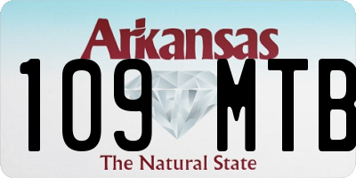 AR license plate 109MTB