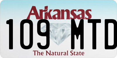 AR license plate 109MTD