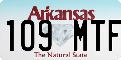 AR license plate 109MTF