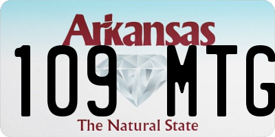 AR license plate 109MTG