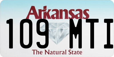 AR license plate 109MTI