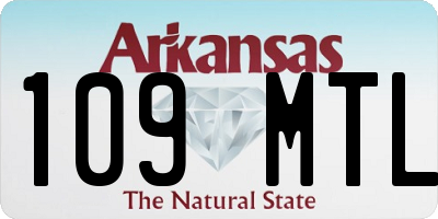 AR license plate 109MTL