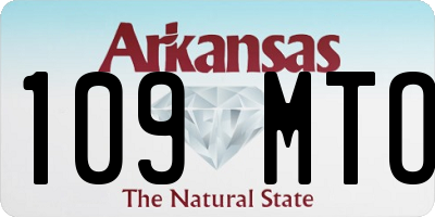 AR license plate 109MTO