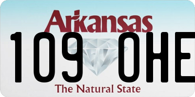 AR license plate 109OHE