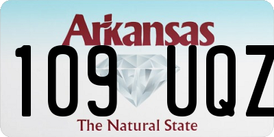 AR license plate 109UQZ