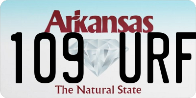 AR license plate 109URF