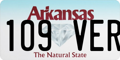 AR license plate 109VER