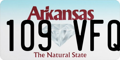 AR license plate 109VFQ