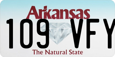 AR license plate 109VFY