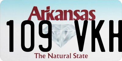 AR license plate 109VKH