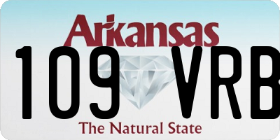 AR license plate 109VRB
