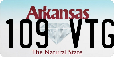 AR license plate 109VTG