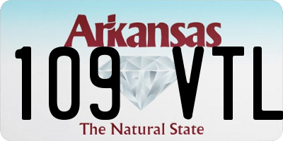 AR license plate 109VTL