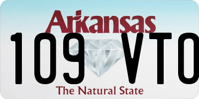 AR license plate 109VTO