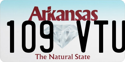 AR license plate 109VTU