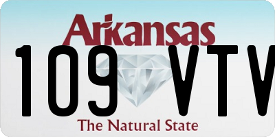 AR license plate 109VTV