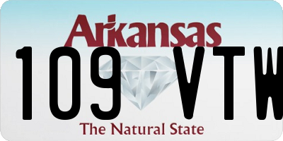 AR license plate 109VTW