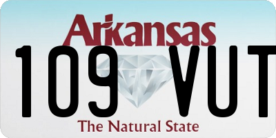 AR license plate 109VUT