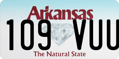 AR license plate 109VUU