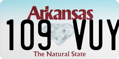 AR license plate 109VUY