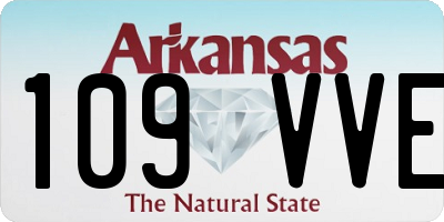 AR license plate 109VVE