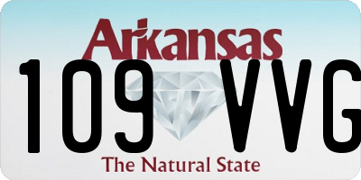 AR license plate 109VVG