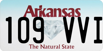 AR license plate 109VVI