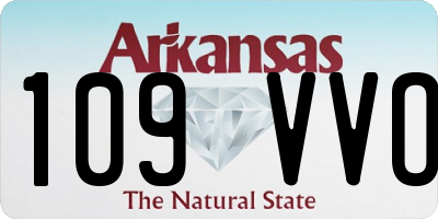 AR license plate 109VVO