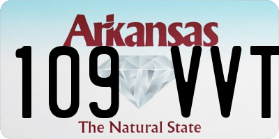 AR license plate 109VVT