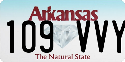 AR license plate 109VVY