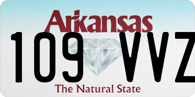 AR license plate 109VVZ