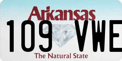 AR license plate 109VWE